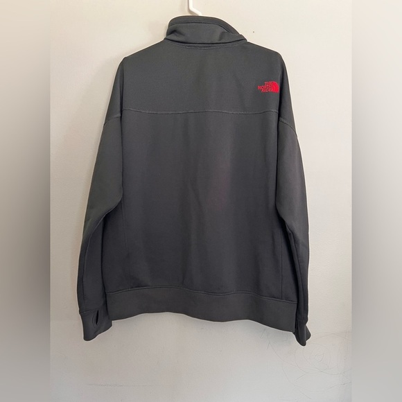 The North Face Jacket Men’s Black Full Zip Knit Fleece Lined Size Medium - Picture 4 of 4